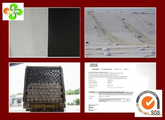 Tıbbi Giyim ve Tarım Kapaklar için Nefes güve yemez Nonwoven Geotekstil Kumaş