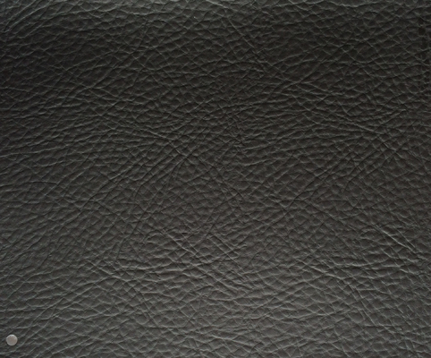 Pürüzsüz Kumaş ile Mat Finish Siyah Faux Deri Döşeme Malzemesi