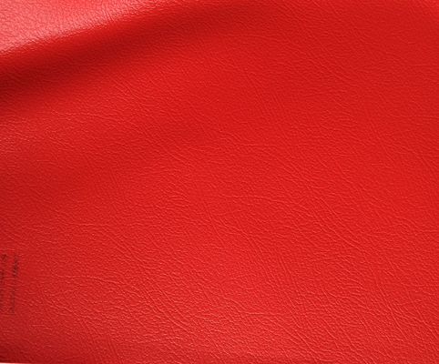 Kabartma Kırmızı Kokusuz oto koltuğu Benz için suni deri Kumaş kapakları
